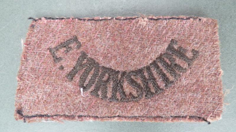 British Army WW2 The East Yorkshire Regiment