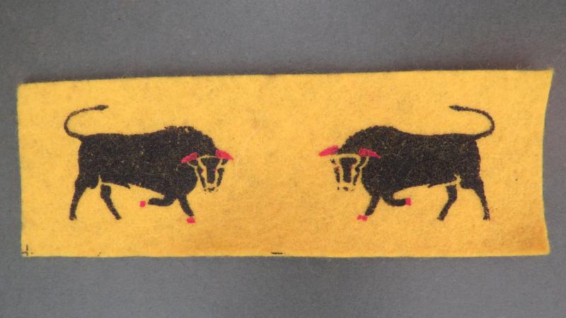 British Army 1940's 11th Armoured Division Formation Signs