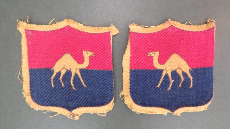 British Army Post WW2 GHQ Middle East Land Forces Formation Signs