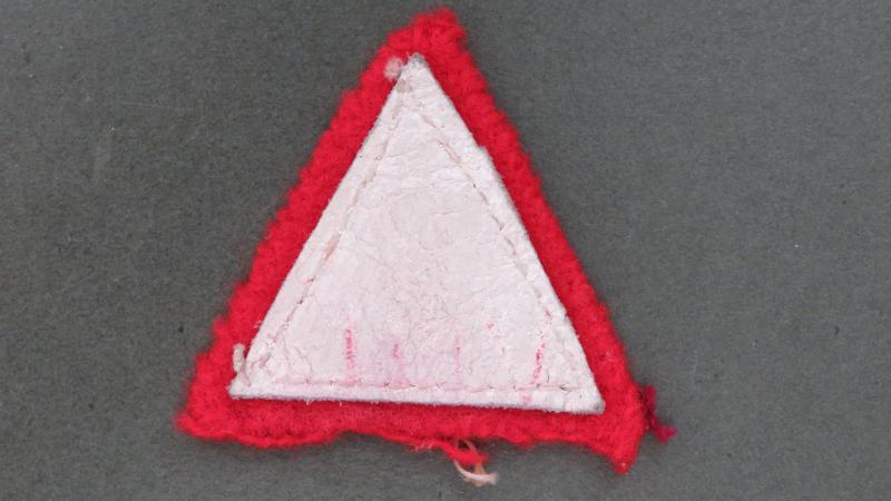 British Army Post WW2 1st Infantry Division Formation Sign