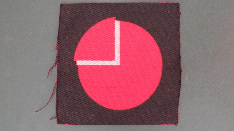 British Army Post WW2 4th Division Formation Sign