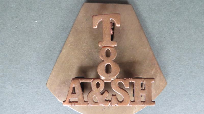 British Army 8th Territorial Battalion, The Argyll and Sutherland Highlanders (Princes Louise's) Shoulder Title