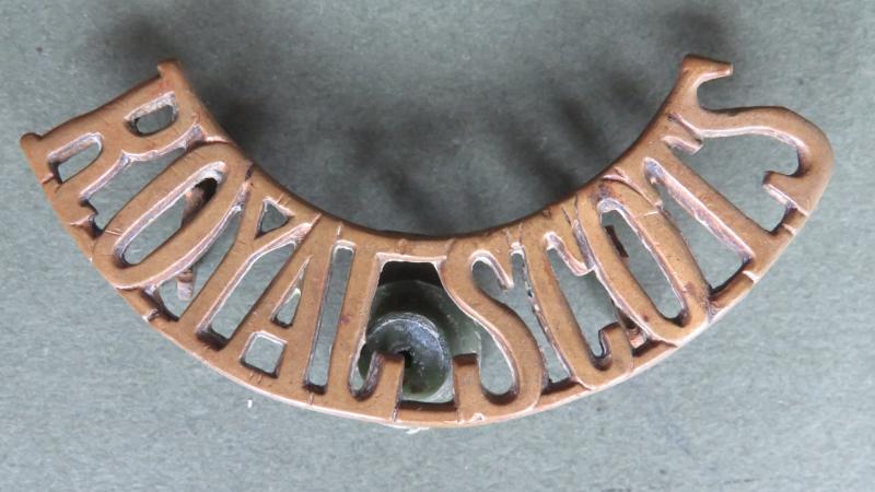 British Army The Royal Scots Shoulder Title