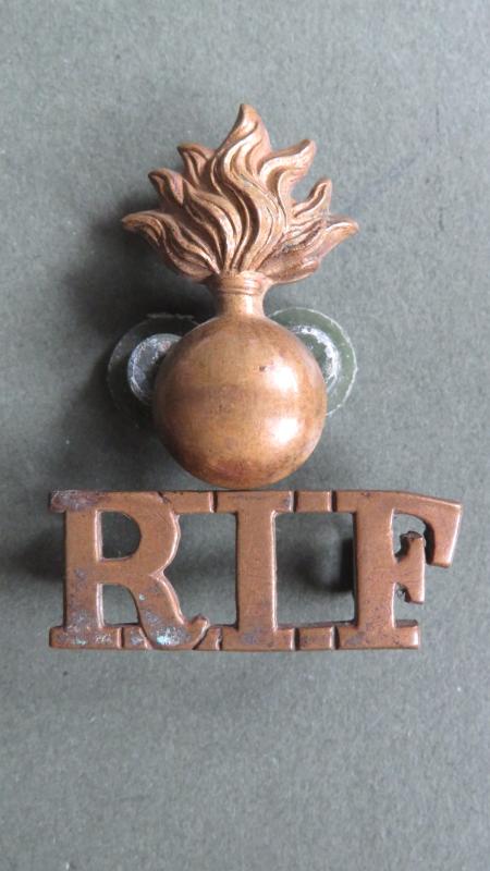 British Army Pre WW1 The Royal Irish Fusiliers Shoulder Title