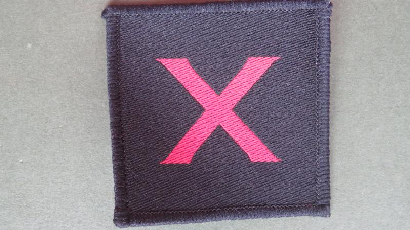 British Army 10th Parachute Battalion. The Parachute Regiment DZ (Drop Zone) Patch