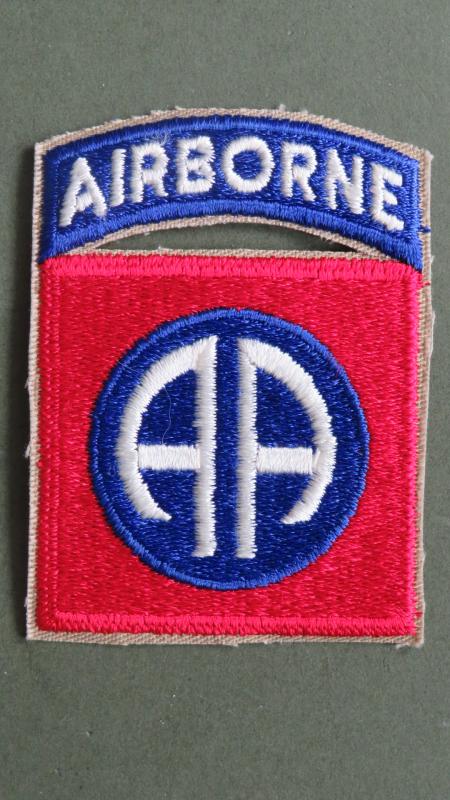 USA Army 82nd Airborne Division Patch & Tab