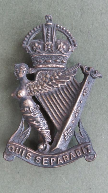 British Army Pre 1953 Royal Ulster Rifles Caubeen Badge