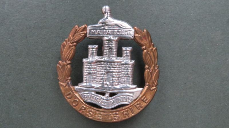 British Army The Dorsetshire Regiment Pre 1956 Cap Badge