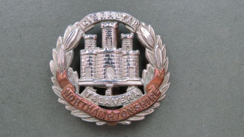 British Army The Northamptonshire Regiment Cap Badge