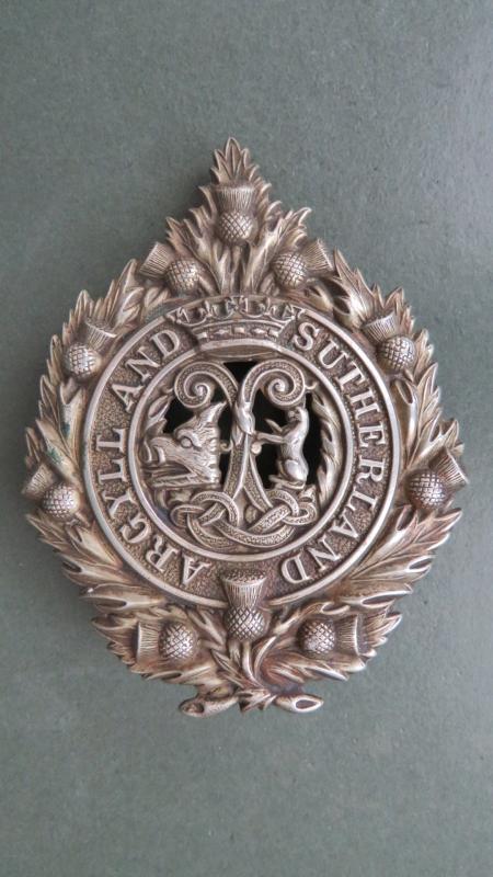 British Army The Argyll and Sutherland Highlanders Glengarry Badge