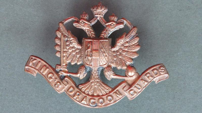 British Army Victorian / Edwardian Period 1st (King's) Dragoons Guards Cap Badge