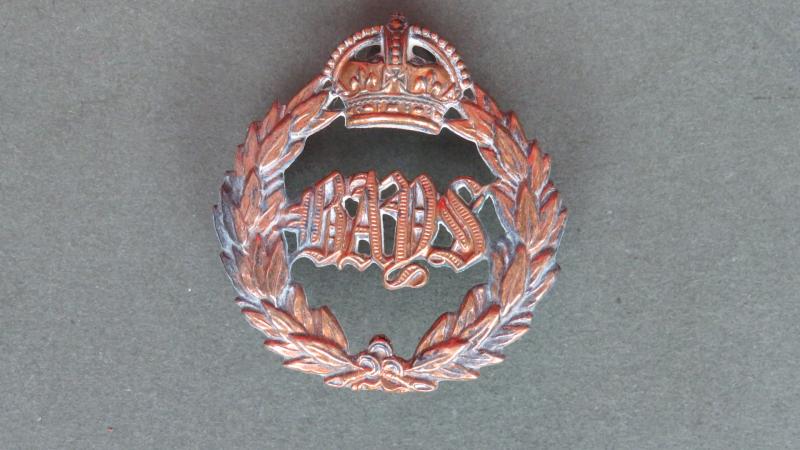 British Army Edwardian Period The Queen's Bays (2nd Dragoon Guards) Cap Badge