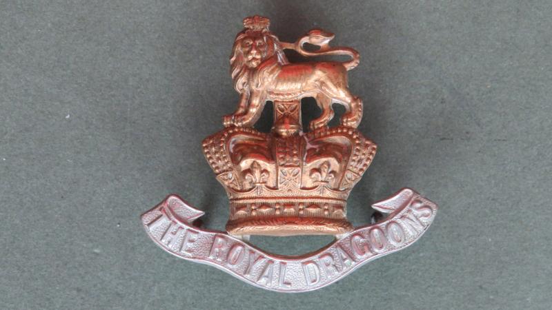 British Army Victorian Period The 1st (Royal) Dragoon Guards Cap Badge