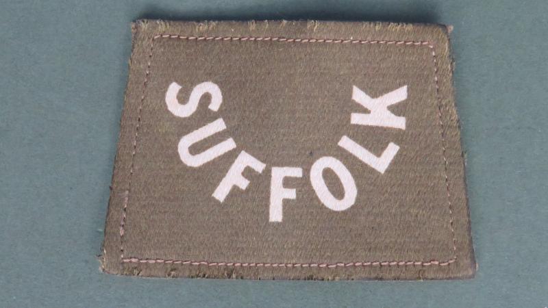 British Army WW1 The Suffolk Regiment