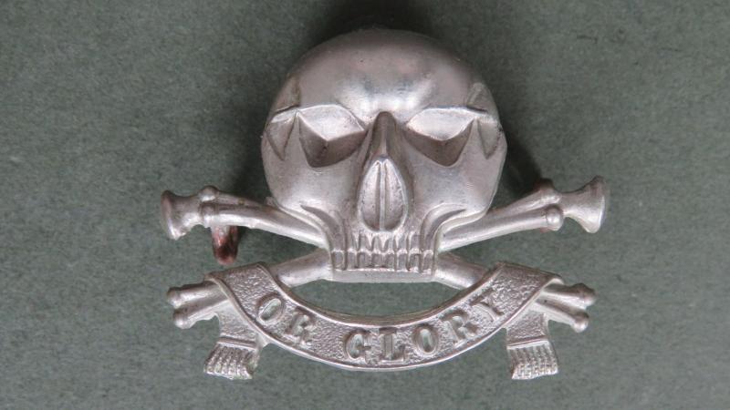 British Army 17th Lancers Collar Badge