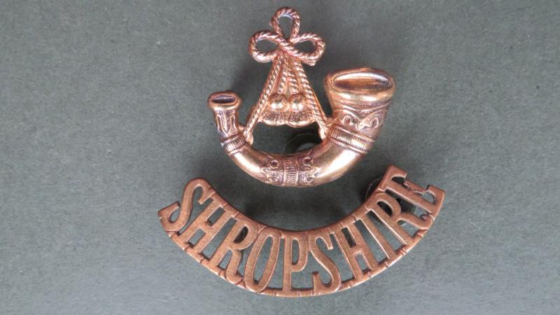 British Army The King's Shropshire Light Infantry Shoulder Title