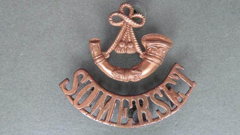 British Army The Somerset Light Infantry Shoulder Title