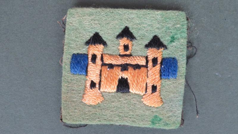 British Army Post WW2 Edinburgh Garrison Formation Sign