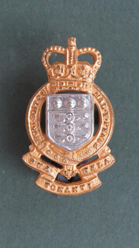 British Army Royal Army Ordnance Corps Post 1953 Officer's Collar Badge