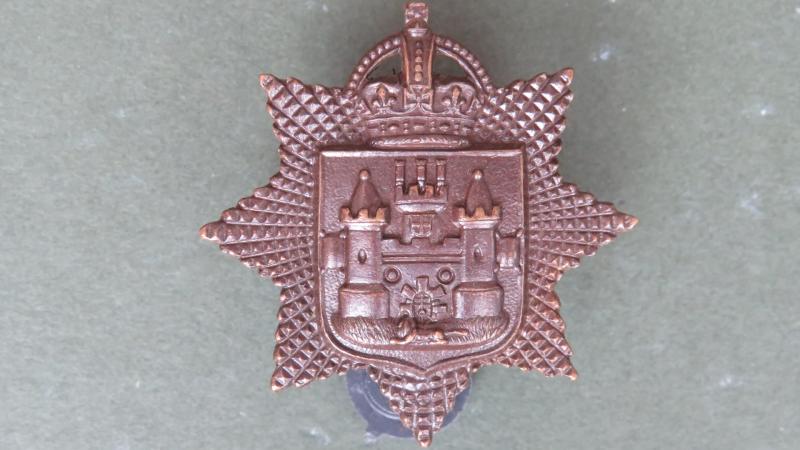British Army The East Surrey Regiment Officers Service Dress Collar Badge
