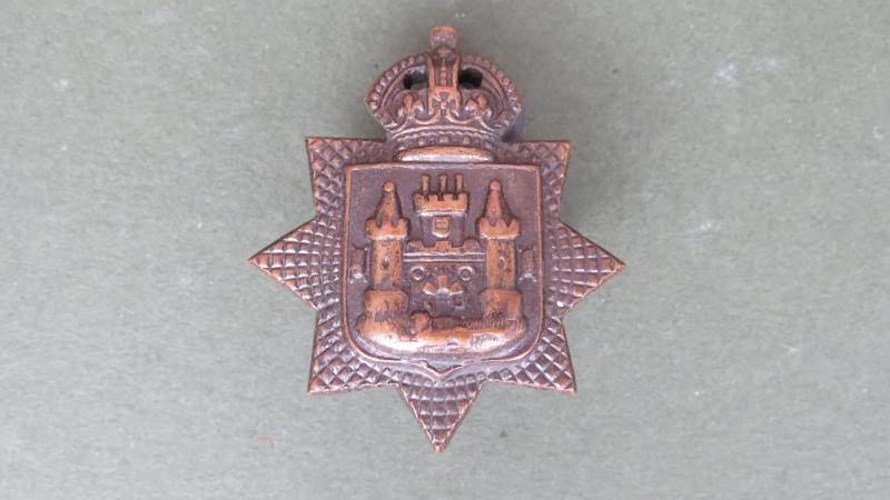 British Army The East Surrey Regiment Officers Service Dress Collar Badge