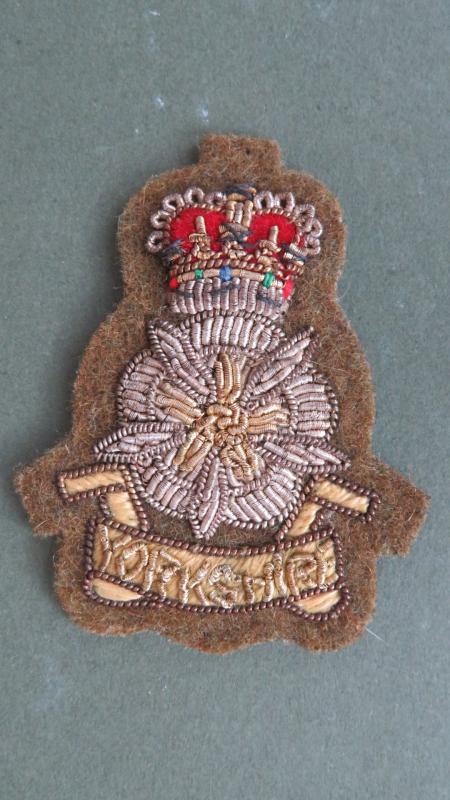 British Army The Yorkshire Brigade Officers Beret Badge