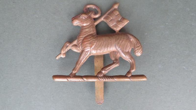 British Army The Queen's Royal Regiment Cap Badge