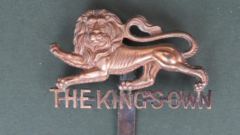 British Army The King's Own Royal Regiment (Lancaster) Cap Badge