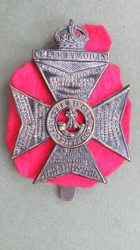 British Army Pre 1953 King's Royal Rifle Corps Cap Badge