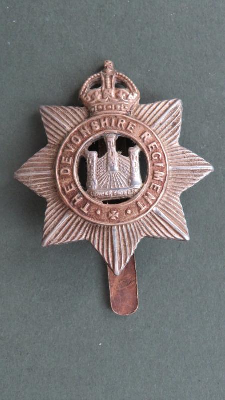 British Army Pre 1953 The Devonshire Regiment Cap Badge