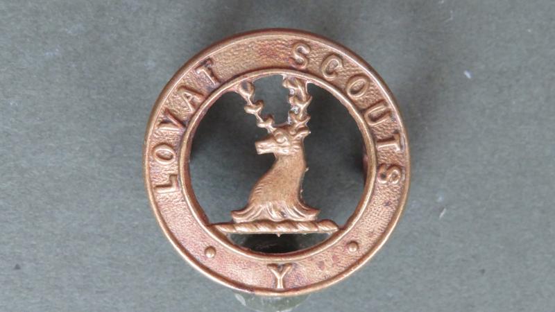 British Army Lovat Scouts Collar Badge