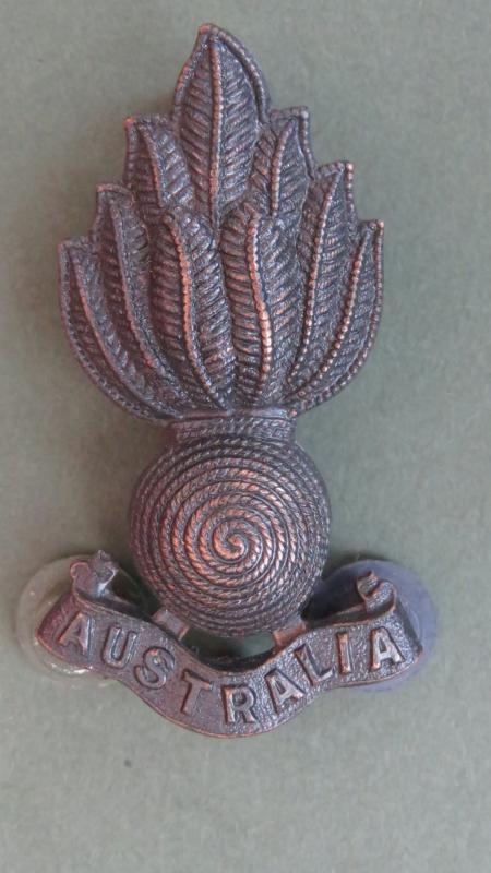Australia Army Royal Australian Engineers Officers Collar Badge
