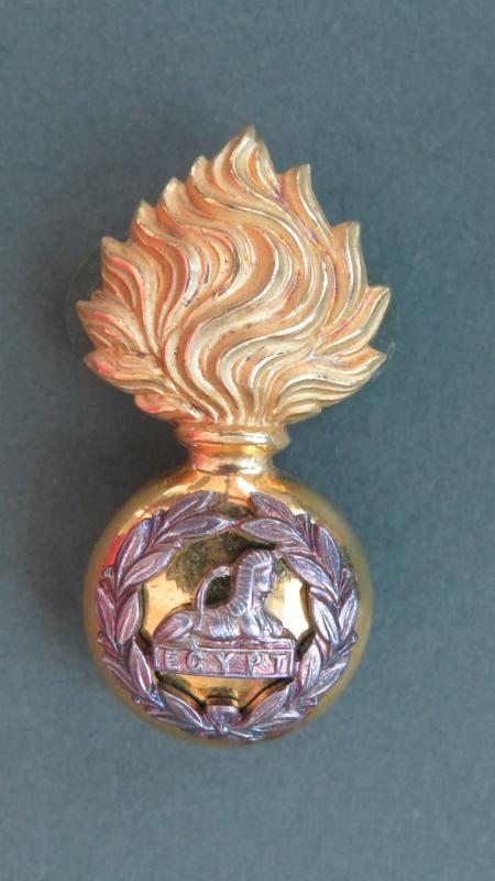 British Army The Lancashire Fusiliers Officers' Collar Badge