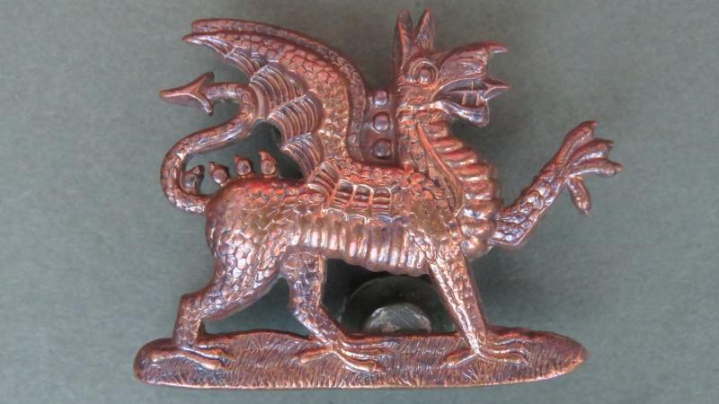 British Army The Buffs (Royal East Kent Regiment) Officers' Service Dress Collar Badge