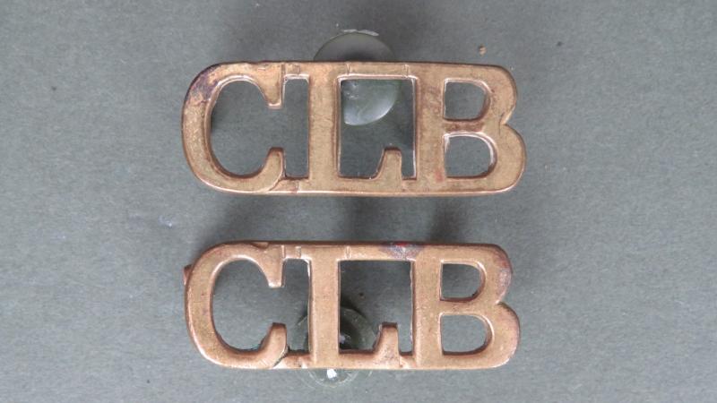 British Army Church Lad's Brigade Shoulder Titles