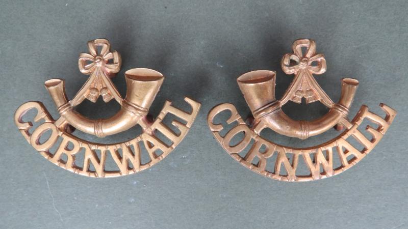 British Army The Duke of Cornwall's Light Infantry Shoulder Titles