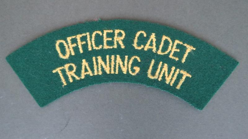 Australia Army 1962-1980's Officer Cadet Training Unit Shoulder Title