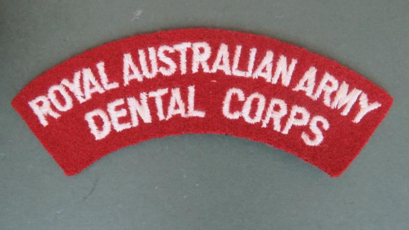 Australia Army 1962-1980's Royal Australian Army Dental Corps Shoulder Title