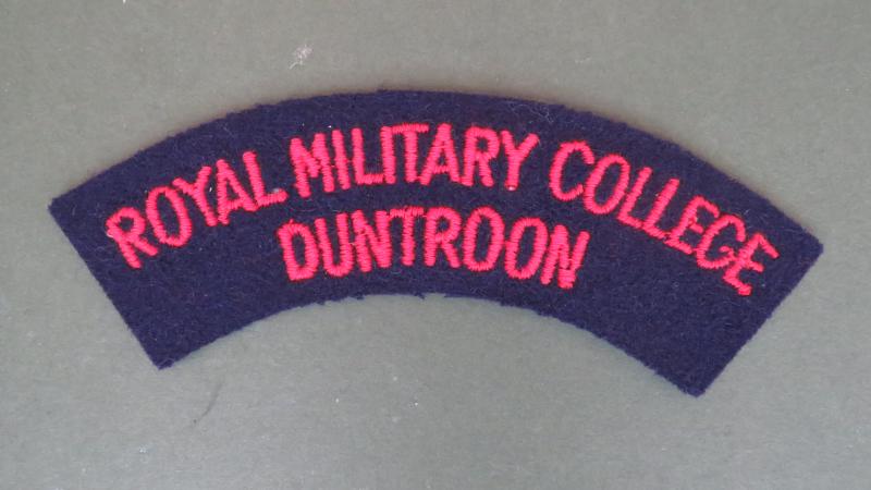 Australia Army 1962-1980's Royal Military College Duntroon Shoulder Title