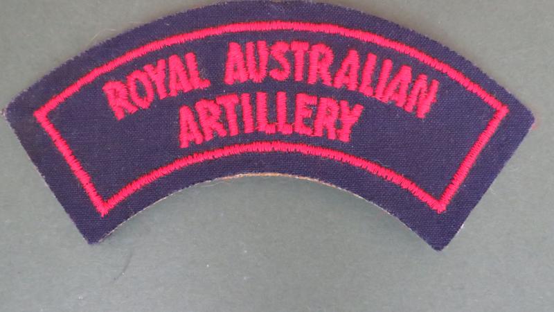 Australia Army 1948-1962 Royal Australian Artillery Shoulder Title