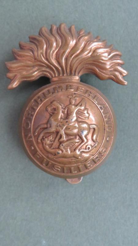 British Army Pre 1937 Northumberland Fusiliers Cap Badge
