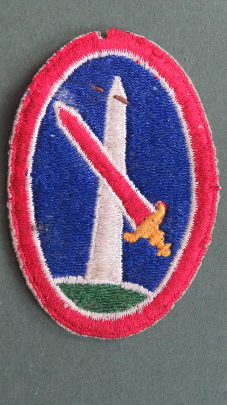 USA Army 1950's / 1960's Military District of Washington Formation Sign