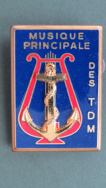 France TDM Marines Troops (Principle Band) Pocket Crest