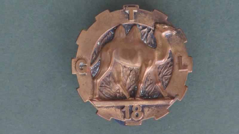 France Army 18° Heavy Transport Group Pocket Crest
