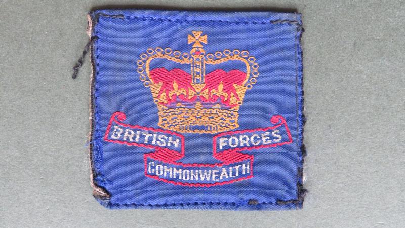 British Commonwealth Post 1953 Korea Contingent Formation Sign