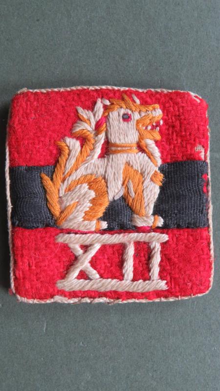 British Army 12th Army Formation Sign