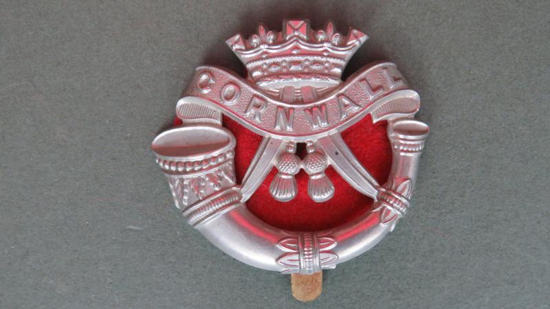 British Army The Duke of Cornwall's Light Infantry Cap Badge
