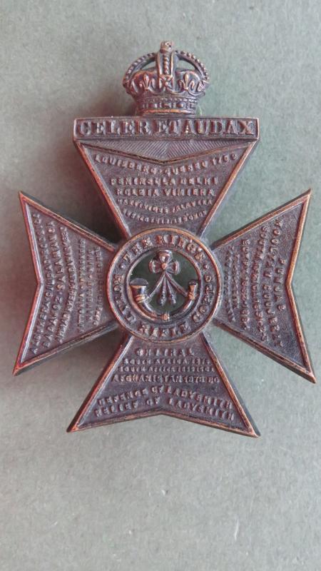 British Army Pre 1953 King's Royal Rifle Corps Cap Badge