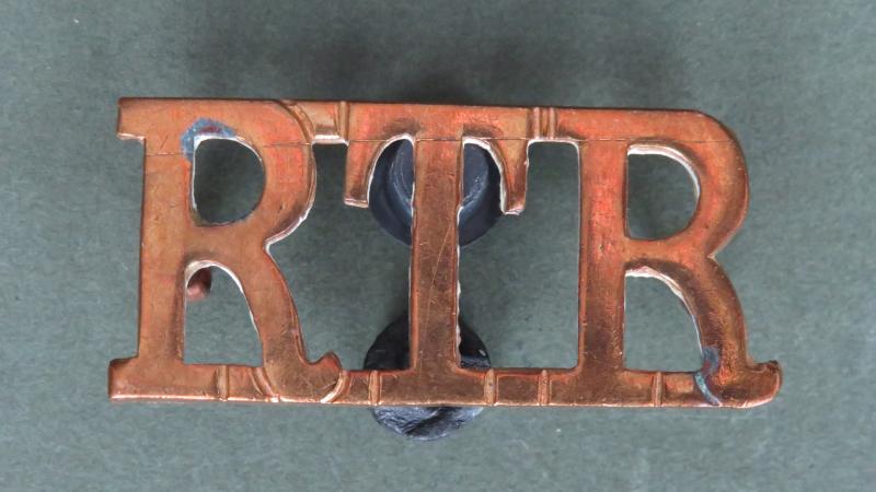 British Army Royal Tank Regiment Shoulder Title