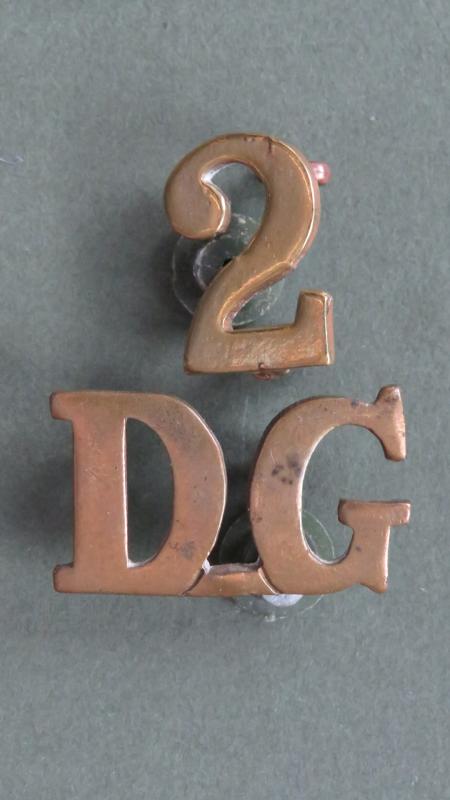 British Army The 2nd Dragoon Guards Shoulder Title
